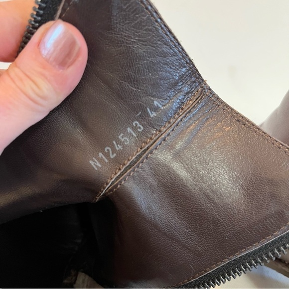 Attilio Giusti Leombruni Ella Leather Ankle Boots EU 41 Women’s - Picture 11 of 12